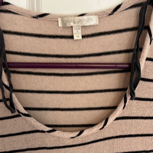 Just Ginger Striped Maxi Dress - Picture 5 of 6